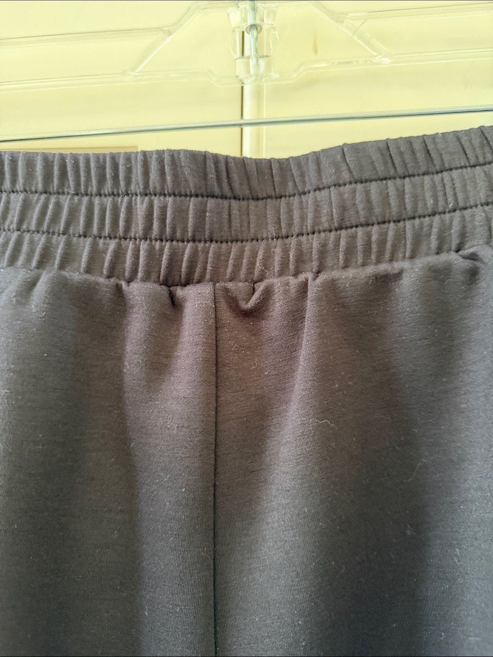 Scuba Black Wide Cropped Leg Pants - Picture 5 of 5